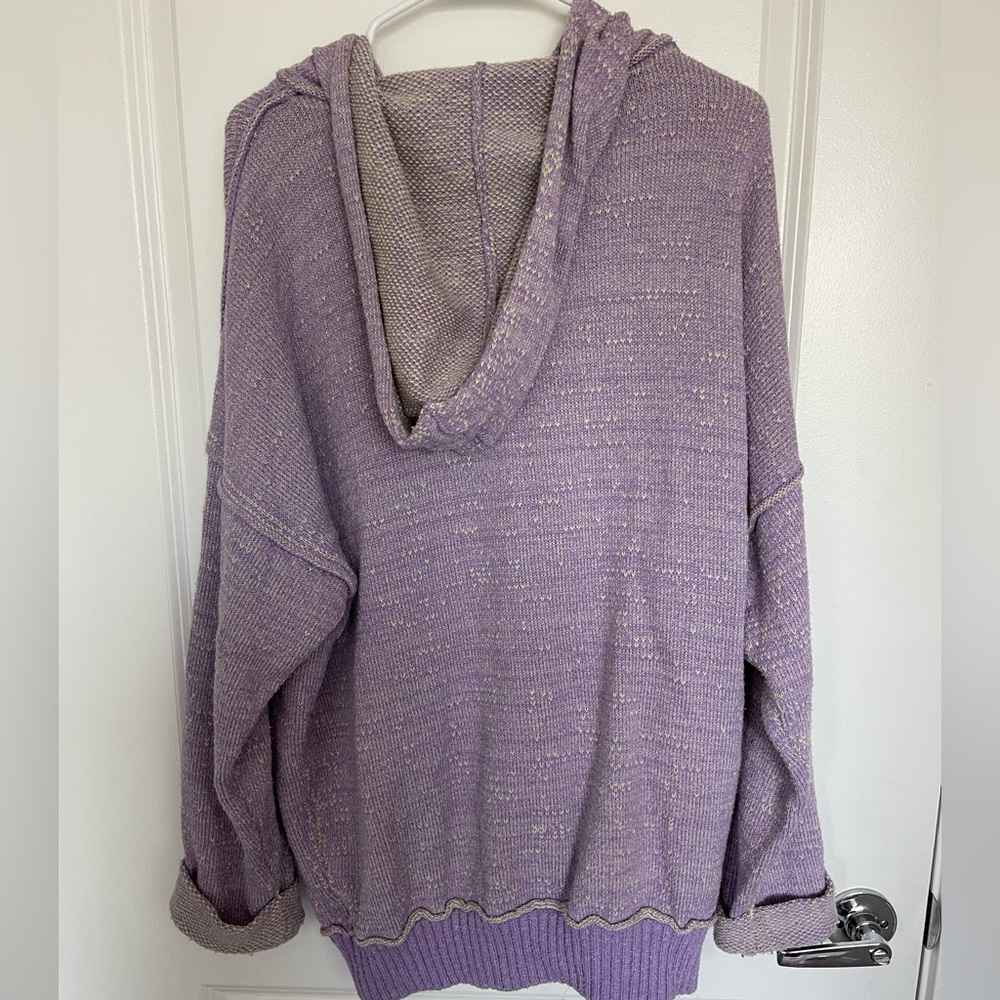 FREE PEOPLE Oversized Zip Up Jacket